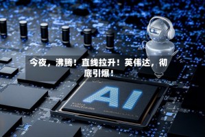 今夜，沸腾！直线拉升！英伟达，彻底引爆！