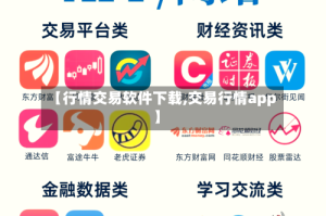【行情交易软件下载,交易行情app】
