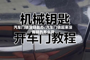 汽车门锁没钥匙办/汽车门锁起来没有钥匙怎么开
