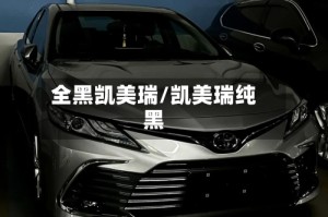 全黑凯美瑞/凯美瑞纯黑