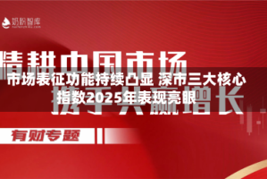市场表征功能持续凸显 深市三大核心指数2025年表现亮眼