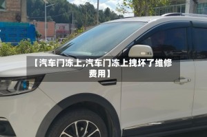 【汽车门冻上,汽车门冻上拽坏了维修费用】