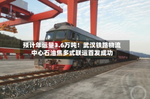 预计年运量3.6万吨！武汉铁路物流中心石油焦多式联运首发成功