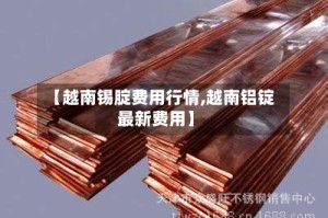 【越南锡腚费用行情,越南铝锭最新费用】