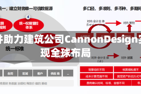 合并助力建筑公司CannonDesign实现全球布局