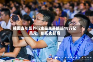 韩国去年场外衍生品交易额超18万亿美元，创历史新高