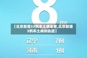 【北京新增33例本土感染者,北京新增3例本土病例轨迹】