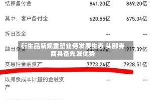衍生品新规重塑业务发展生态 头部券商具备先发优势
