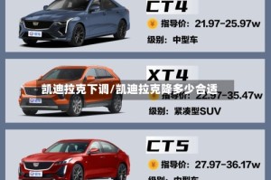 凯迪拉克下调/凯迪拉克降多少合适