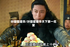 叶璇霍建华/叶璇霍建华天下第一花絮