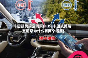 丰田凯美瑞空调泵(13年丰田凯美瑞空调泵为什么有两个插座)