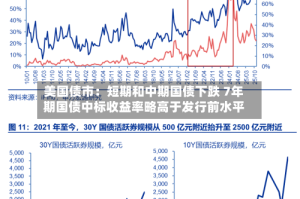 美国债市：短期和中期国债下跌 7年期国债中标收益率略高于发行前水平