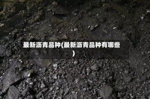 最新沥青品种(最新沥青品种有哪些)