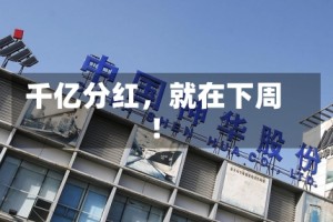 千亿分红，就在下周！