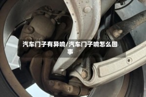 汽车门子有异响/汽车门子响怎么回事