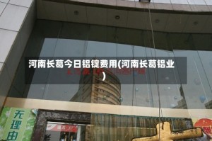 河南长葛今日铝锭费用(河南长葛铝业)