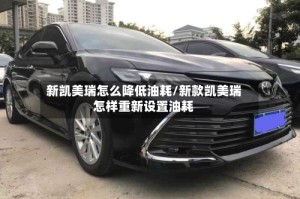 新凯美瑞怎么降低油耗/新款凯美瑞怎样重新设置油耗