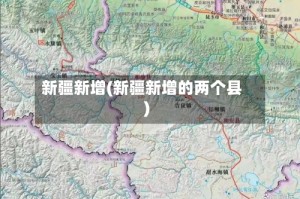 新疆新增(新疆新增的两个县)