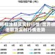 世界棕榈油期货实时行情/世界棕榈油期货实时行情走势