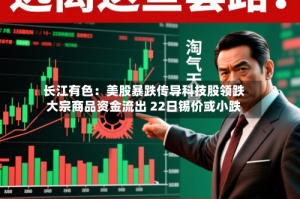 长江有色：美股暴跌传导科技股领跌大宗商品资金流出 22日锡价或小跌