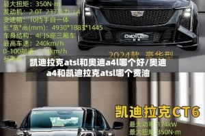 凯迪拉克atsl和奥迪a4l哪个好/奥迪a4和凯迪拉克atsl哪个费油