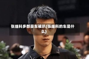 张继科多部豪车被扒(张继科的车是什么)