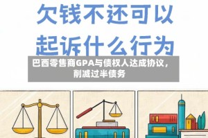 巴西零售商GPA与债权人达成协议，削减过半债务