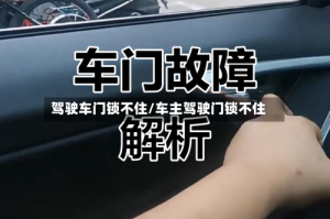 驾驶车门锁不住/车主驾驶门锁不住