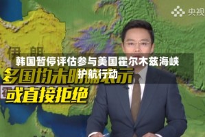 韩国暂停评估参与美国霍尔木兹海峡护航行动