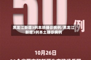 黑龙江新增3例本地确诊病例/黑龙江新增3例本土确诊病例