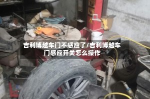 吉利博越车门不感应了/吉利博越车门感应开关怎么操作