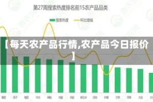 【每天农产品行情,农产品今日报价】