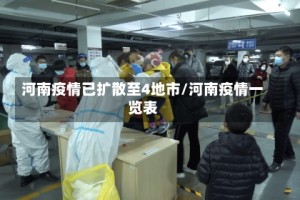 河南疫情已扩散至4地市/河南疫情一览表