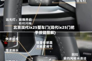 北京现代ix25整车门(现代ix25门把手按键图解)