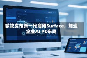 微软发布新一代商用Surface，加速企业AI PC布局