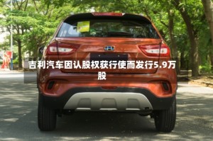 吉利汽车因认股权获行使而发行5.9万股