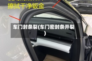 车门封条裂(车门密封条开裂)