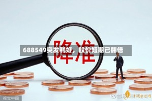 688549突发利好，股价短期已翻倍