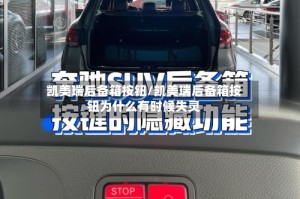 凯美瑞后备箱按钮/凯美瑞后备箱按钮为什么有时候失灵