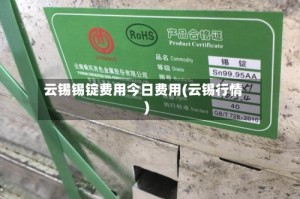 云锡锡锭费用今日费用(云锡行情)