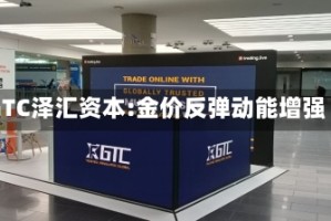GTC泽汇资本:金价反弹动能增强