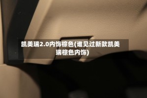 凯美瑞2.0内饰棕色(谁见过新款凯美瑞棕色内饰)