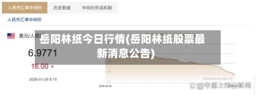 岳阳林纸今日行情(岳阳林纸股票最新消息公告)-第3张图片
