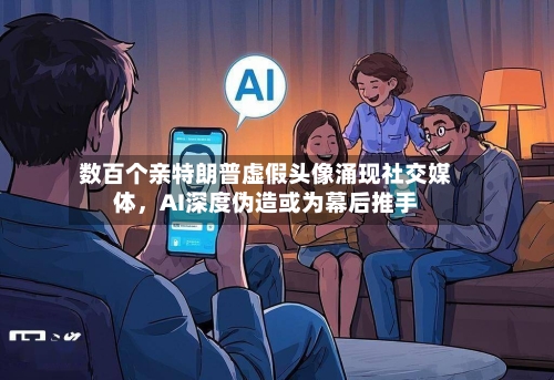 数百个亲特朗普虚假头像涌现社交媒体，AI深度伪造或为幕后推手-第1张图片