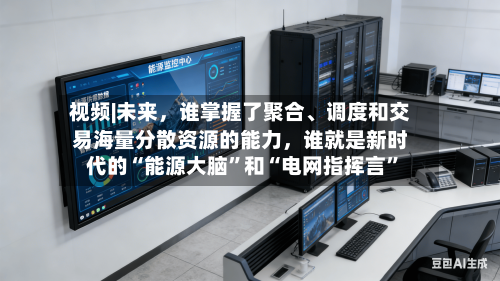 视频|未来，谁掌握了聚合	、调度和交易海量分散资源的能力，谁就是新时代的“能源大脑”和“电网指挥言”-第2张图片