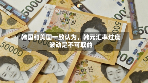 韩国和美国一致认为，韩元汇率过度波动是不可取的-第1张图片