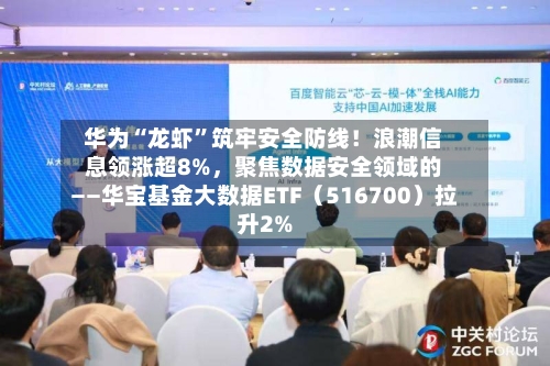 华为“龙虾”筑牢安全防线！浪潮信息领涨超8%，聚焦数据安全领域的——华宝基金大数据ETF（516700）拉升2%-第2张图片