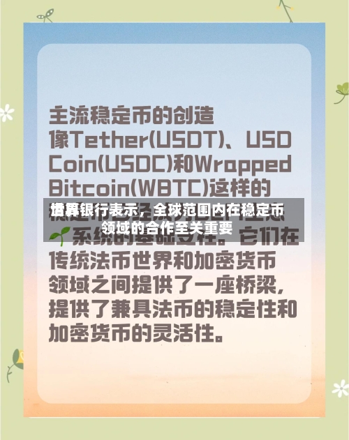 世界清算银行表示，全球范围内在稳定币领域的合作至关重要-第2张图片