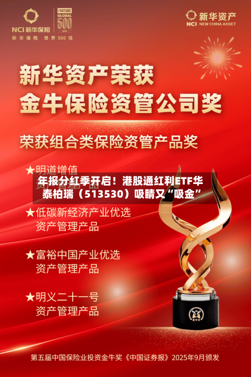 年报分红季开启！港股通红利ETF华泰柏瑞（513530）吸睛又“吸金”-第3张图片