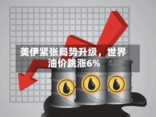 美伊紧张局势升级，世界油价跳涨6%-第1张图片